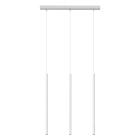 ROSSINI ILLUMINAZIONE - SOSPENSIONE 3 ELEMENTI LINEARE BIANCA/BIANCA LED 3X9W 3000K CRI90