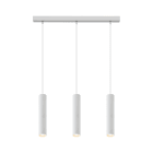 ROSSINI ILLUMINAZIONE - SOSPENSIONE 3 ELEMENTI LINEARE BIANCA/BIANCA GU10 50W 30CM