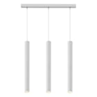 ROSSINI ILLUMINAZIONE - SOSPENSIONE 3 ELEMENTI LINEARE BIANCA/BIANCA GU10 50W 60CM