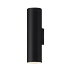 ROSSINI ILLUMINAZIONE - APPLIQUE NERA GU10 2X50W IP20