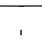 ROSSINI ILLUMINAZIONE - SOSPENSIONE BINARIO MONOFASE TITANIO E27 50W IP20 15CM