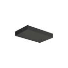 ROSSINI ILLUMINAZIONE - APPLIQUE MONOEMISSIONE NERA LED 11W IP20 2700/3000/4000K CRI90 14CM