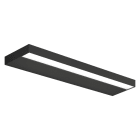 ROSSINI ILLUMINAZIONE - APPLIQUE BIEMISSIONE NERA LED 58W IP20 2700/3000/4000K CRI90 56CM