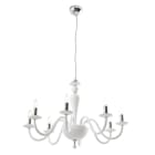 ROSSINI ILLUMINAZIONE - SOSPENSIONE IN VETRO BIANCO E14 IP20 84CM