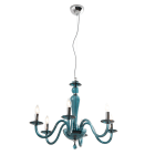 ROSSINI ILLUMINAZIONE - SOSPENSIONE IN VETRO OTTANIO E14 IP20 70CM