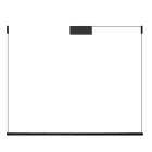 ROSSINI ILLUMINAZIONE - SOSPENSIONE ORIZZONTALE NERA LED 42W IP20 3000K CRI90