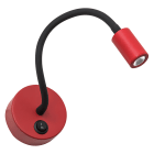 ROSSINI ILLUMINAZIONE - APPLIQUE ROSSA LED 3W IP20 3000K CRI80