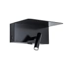 ROSSINI ILLUMINAZIONE - APPLIQUE NERA CON SUPPORTO LED 3W IP20 3000K CRI80
