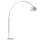 ROSSINI ILLUMINAZIONE - PIANTANA CROMO/PARALUME BIANCO E27 IP20