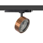 ROSSINI ILLUMINAZIONE - PROIETTORE BINARIO TRIFASE NERO/RAME LED 13W IP20 3000K CRI90