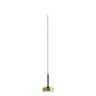 ROSSINI ILLUMINAZIONE - SOSPENSIONE BINARIO TRIFASE NERO/ORO LED 13W IP20 3000K CRI90