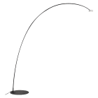 ROSSINI ILLUMINAZIONE - PIANTANA AD ARCO NERO/BIANCA LED 13W 38° IP20 3000K CRI90