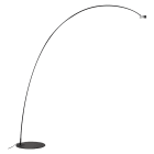 ROSSINI ILLUMINAZIONE - PIANTANA AD ARCO NERO/CROMO LED 13W 38° IP20 3000K CRI90