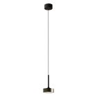 ROSSINI ILLUMINAZIONE - SOSPENSIONE NERO/BRONZO LED 13W 38° IP20 3000K CRI90