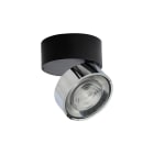 ROSSINI ILLUMINAZIONE - APPLIQUE/PLAFONIERA NERO/CROMO LED 7W IP20 3000K CRI90