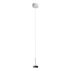ROSSINI ILLUMINAZIONE - SOSPENSIONE BIANCO/NERO LED 7W 38° IP20 3000K CRI90