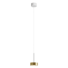 ROSSINI ILLUMINAZIONE - SOSPENSIONE BIANCO/ORO LED 13W 38° IP20 3000K CRI90