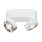 ROSSINI ILLUMINAZIONE - APPLIQUE/PLAFONIERA BIANCO/BIANCO LED 2X6,4W IP20 3000K CRI90