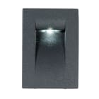 ROSSINI ILLUMINAZIONE - SEGNAPASSO VERTICALE ANTRACITE LED 3W 45° IP65 4000K CRI80