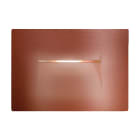 ROSSINI ILLUMINAZIONE - SEGNAPASSO ORIZZONTALE CORTEN LED 3W 35° IP65 3000K CRI80