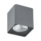 ROSSINI ILLUMINAZIONE - DOWNLIGHT A PLAFONE QUADRATO GRIGIO LED 20W 34° IP54 4000K CRI80