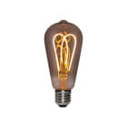 ROSSINI ILLUMINAZIONE - LAMPADINA LED FUME' DIMMER E27 5W 360° 2200K