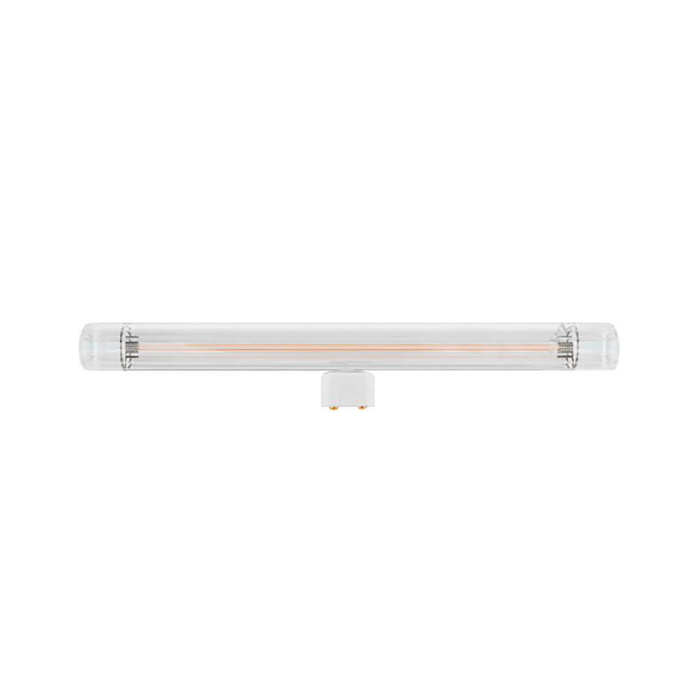 ROSSINI ILLUMINAZIONE - LAMPADINA LED LINESTRA TRASPARENTE RIGATA DIMMER S14D 6W 330° 2700K