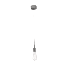 ROSSINI ILLUMINAZIONE - SOSPENSIONE IN SILICONE GRIGIO E27 IP20