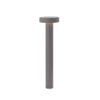 ROSSINI ILLUMINAZIONE - BOLLARD GRIGIO LED 25W 60° IP65 3000K CRI80 66CM