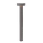 ROSSINI ILLUMINAZIONE - BOLLARD GRIGIO LED 25W 60° IP65 3000K CRI80 106CM