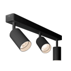 ROSSINI ILLUMINAZIONE - APPLIQUE/PLAFONIERA 3 ELEMENTI NERO GU10 IP20