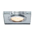 ROSSINI ILLUMINAZIONE - DOWNLIGHT QUADRATO IN CRISTALLO SPECCHIATO/CROMO GU10 IP20