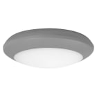 ROSSINI ILLUMINAZIONE - APPLIQUE/PLAFONIERA RESINA GRIGIA GX53 16W 120° 4000K IP66 EMERGENZA