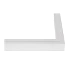 ROSSINI ILLUMINAZIONE - GIUNTO ANGOLARE IN ALLUMINIO 90° BIANCO PER NASHI