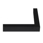 ROSSINI ILLUMINAZIONE - GIUNTO ANGOLARE IN ALLUMINIO 90° NERO PER NASHI