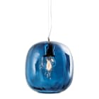 ROSSINI ILLUMINAZIONE - SOSPENSIONE IN VETRO BLU E27 IP20