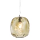 ROSSINI ILLUMINAZIONE - SOSPENSIONE IN VETRO BRONZO E27 IP20