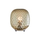 ROSSINI ILLUMINAZIONE - LAMPADA DA TAVOLO CROMO IN VETRO BALLOTON BRONZO