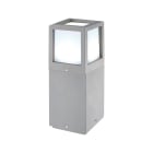 ROSSINI ILLUMINAZIONE - BOLLARD GRIGIO LED 15W 270° IP54 3000K CRI80 26CM