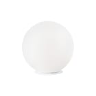 ROSSINI ILLUMINAZIONE - LAMPADA DA TAVOLO BIANCA/VETRO SATINATO E14 IP20 16CM