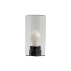 ROSSINI ILLUMINAZIONE - DIFFUSORE BOLLARD CILINDRICO CRISTALLO E27 H23CM