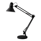 ROSSINI ILLUMINAZIONE - LAMPADA DA TAVOLO NERA 1XE27