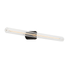 ROSSINI ILLUMINAZIONE - APPLIQUE DA BAGNO NERA  S14D 6W IP44 2700K