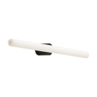 ROSSINI ILLUMINAZIONE - APPLIQUE DA BAGNO NERA S14D 8W IP44 3000K