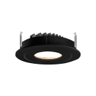 ROSSINI ILLUMINAZIONE - DOWNLIGHT SHELF NERO LED 3,5W 36° IP20 4000K CRI90