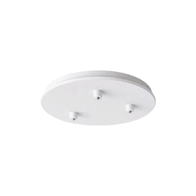 ROSSINI ILLUMINAZIONE - ROSONE TONDO 3 ELEMENTI BIANCO D.450CM