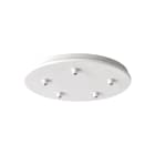 ROSSINI ILLUMINAZIONE - ROSONE TONDO 5 ELEMENTI BIANCO D.650CM