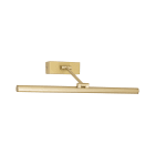 ROSSINI ILLUMINAZIONE - APPLIQUE DA BAGNO ORO SATINATO LED 12W IP44 3000K CRI80