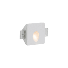 ROSSINI ILLUMINAZIONE - SEGNAPASSO IN GESSO BIANCO LED 1W 40° IP20 3000K CRI80