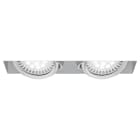 ROSSINI ILLUMINAZIONE - DOWNLIGHT DOPPIO QUADRATO RASATO CARDANICO BIANCO G53 IP20